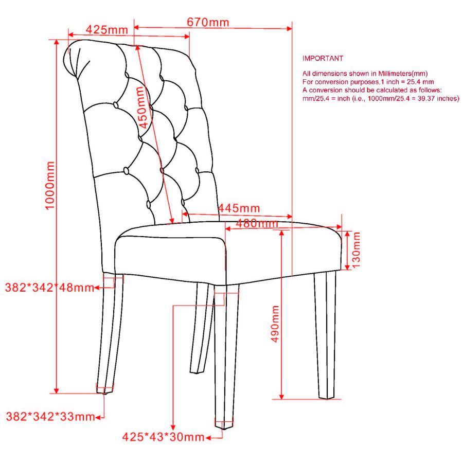 Napoli/Chloe 7pc Dining Set in Grey with Grey Chair 207-545GY/552GY