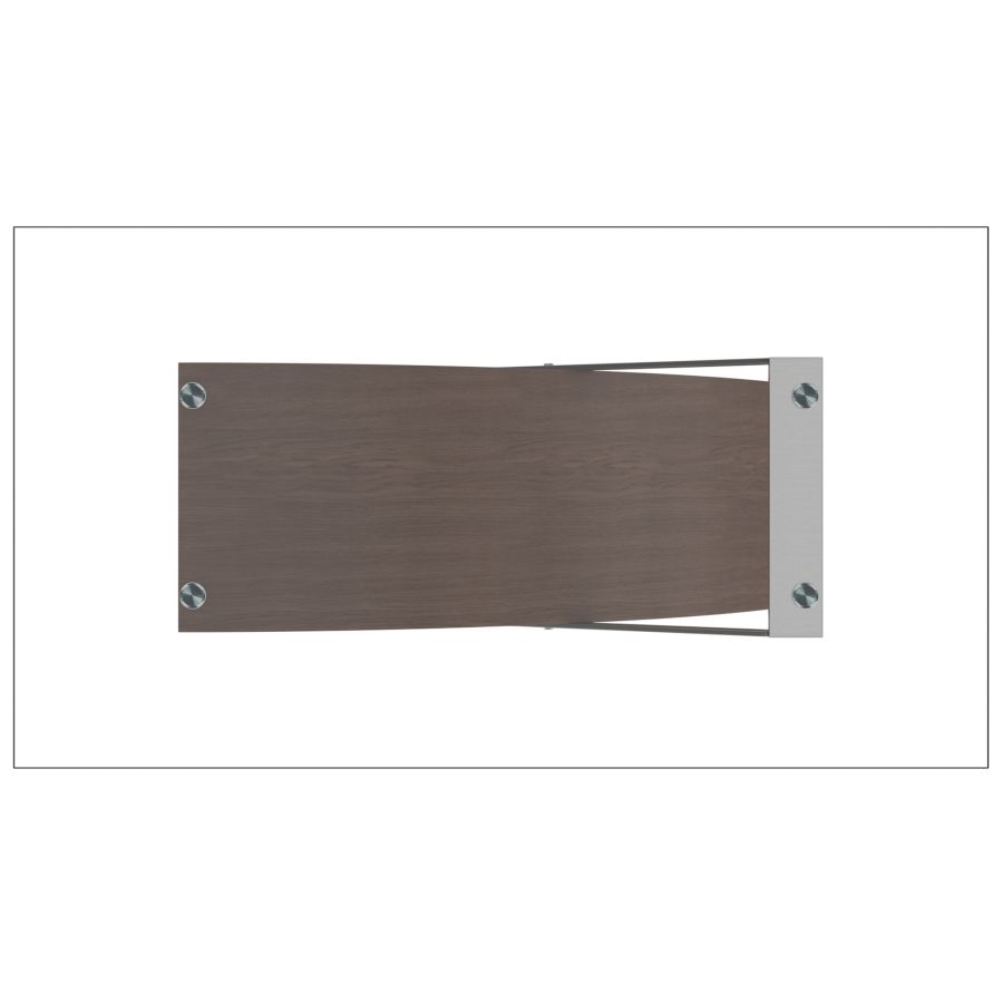 Veneta/Cora 7pc Dining Set in Walnut with Light Grey Chair 207-931WL_182PULG