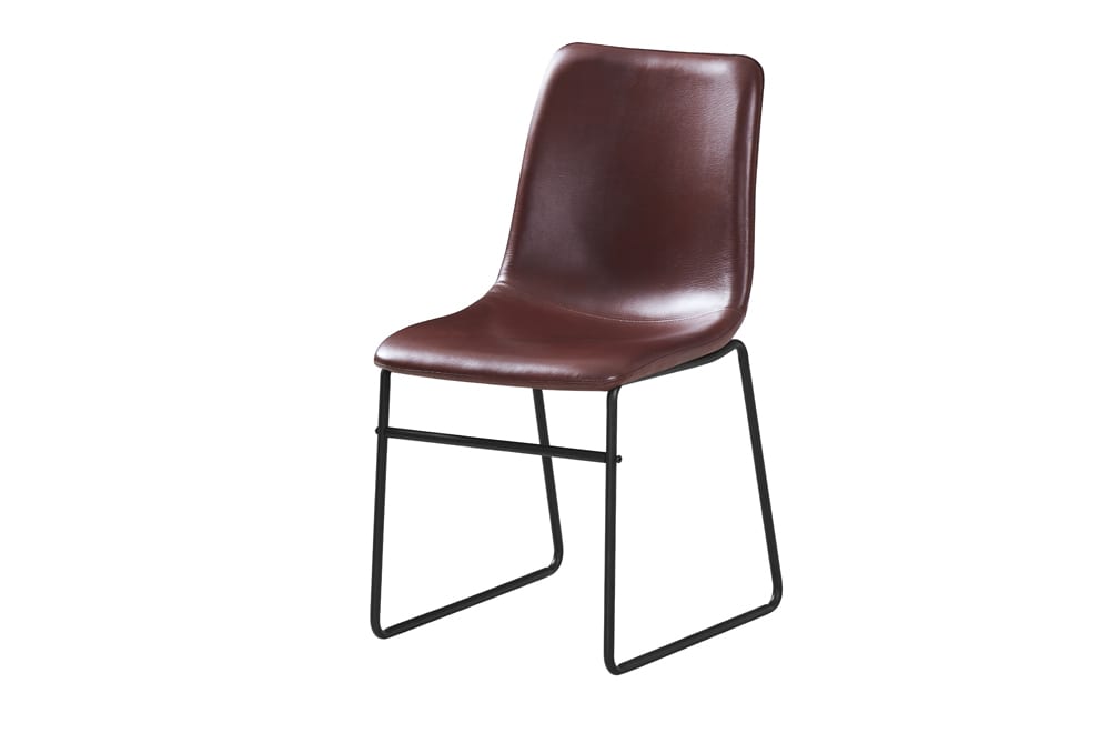 2 Piece Dining Chair Cognac T211C