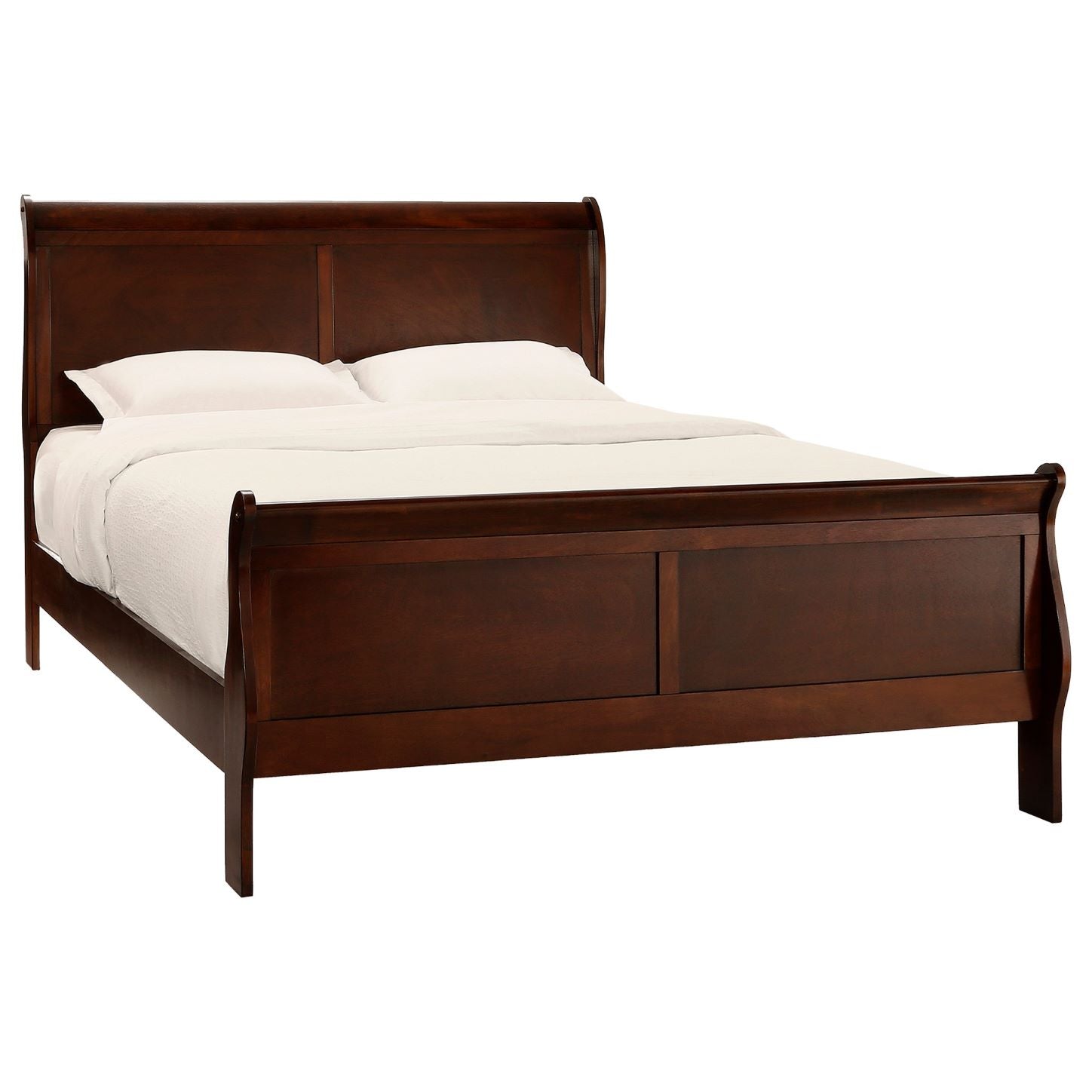 Mayville Wooden Bedroom Set Brown Cherry 2147