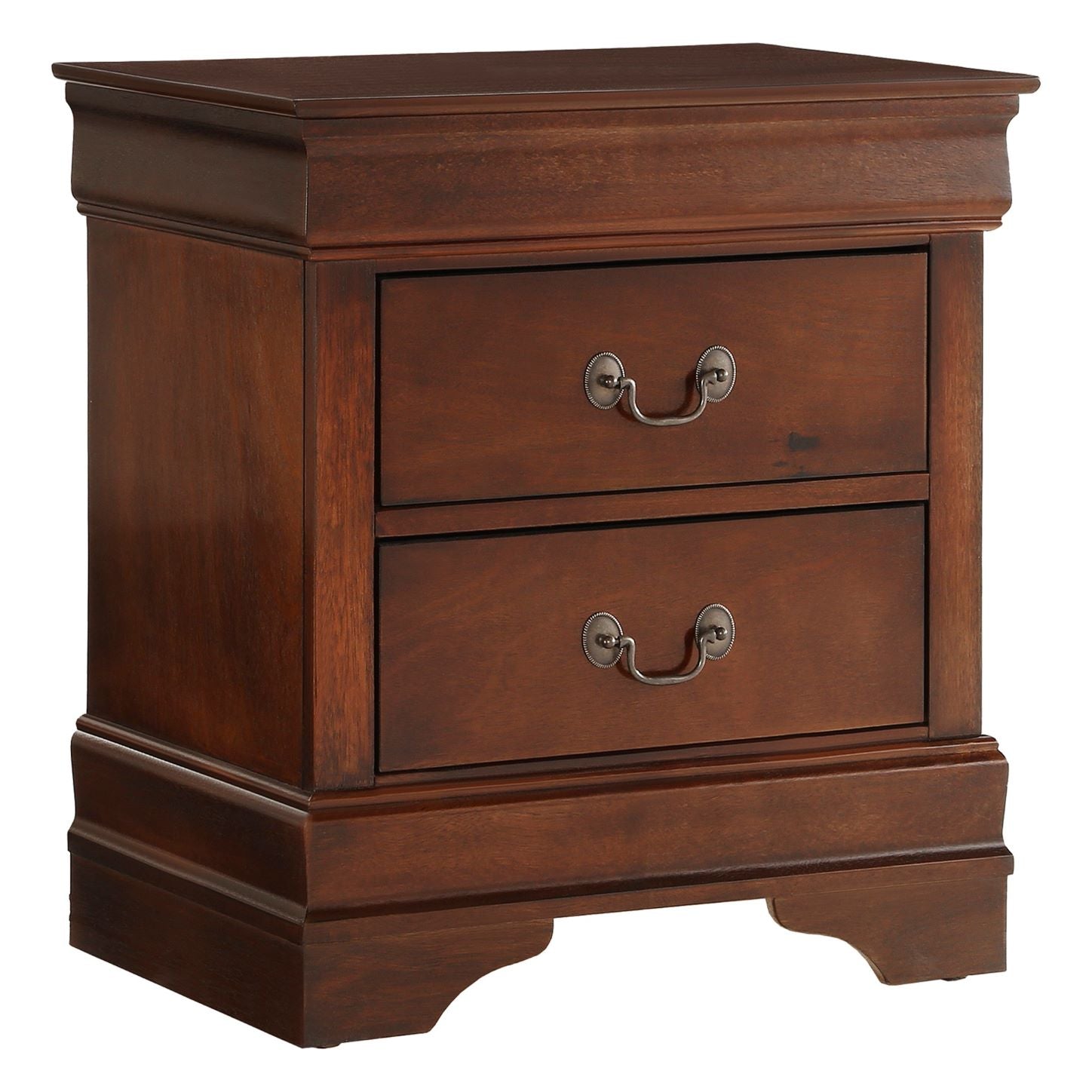 Mayville Wooden Bedroom Set Brown Cherry 2147