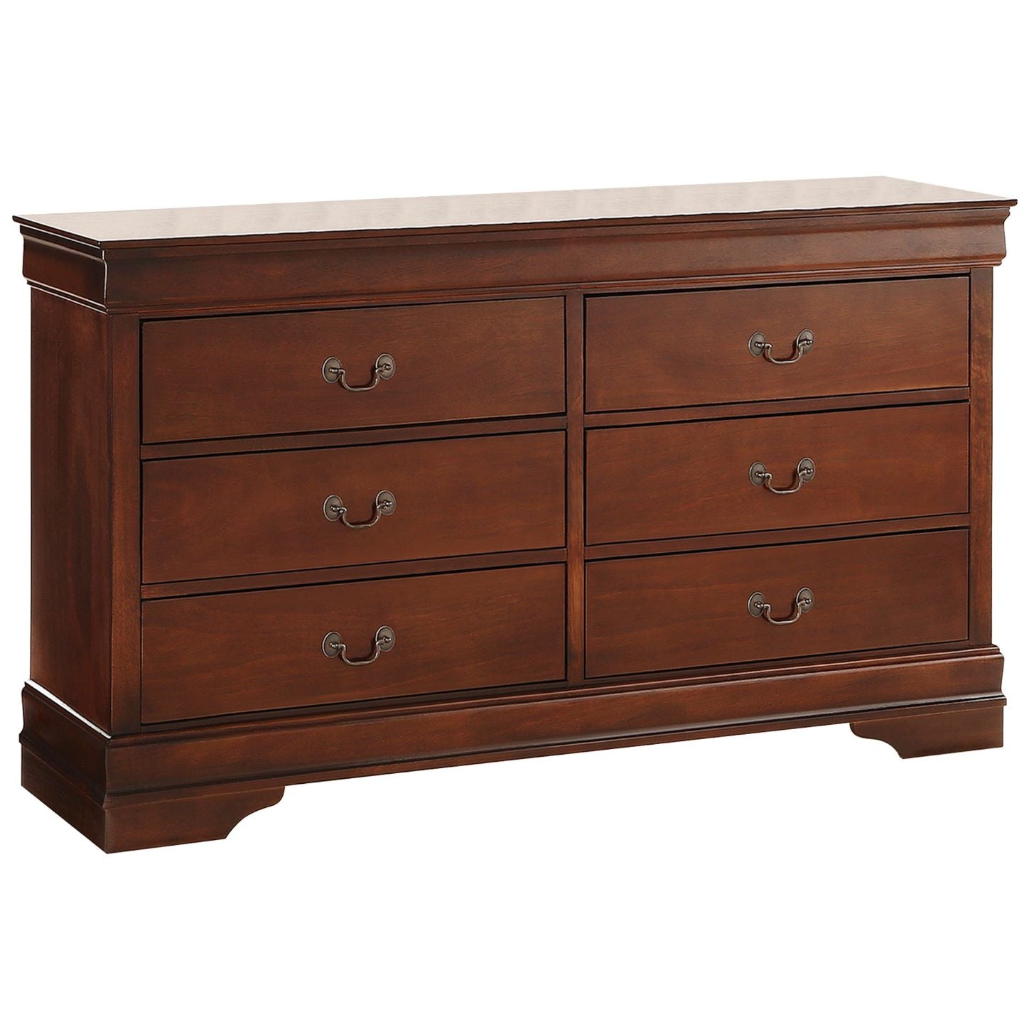 Mayville Wooden Bedroom Set Brown Cherry 2147