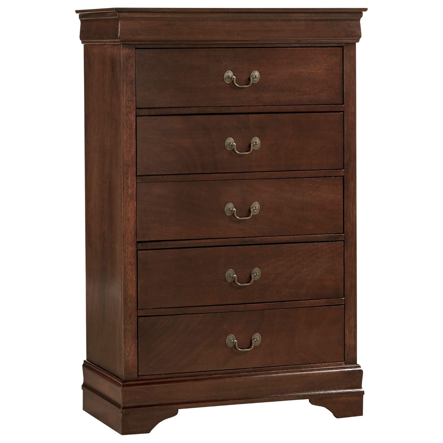 Mayville Wooden Chest Brown Cherry 2147