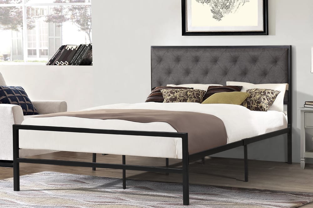 Platform Bed Grey 2208