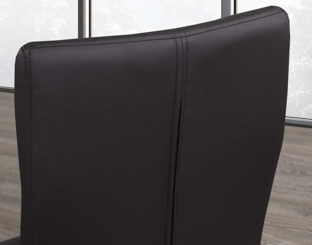 Black Dining Chair Set Of 2 C-1175BK GOL
