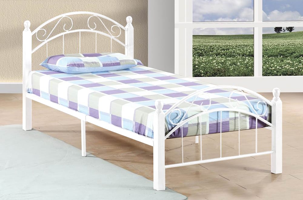 Platform Bed White T2320