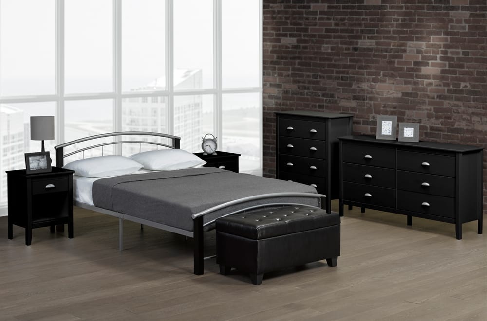 Platform Bed Dark Espresso 2330