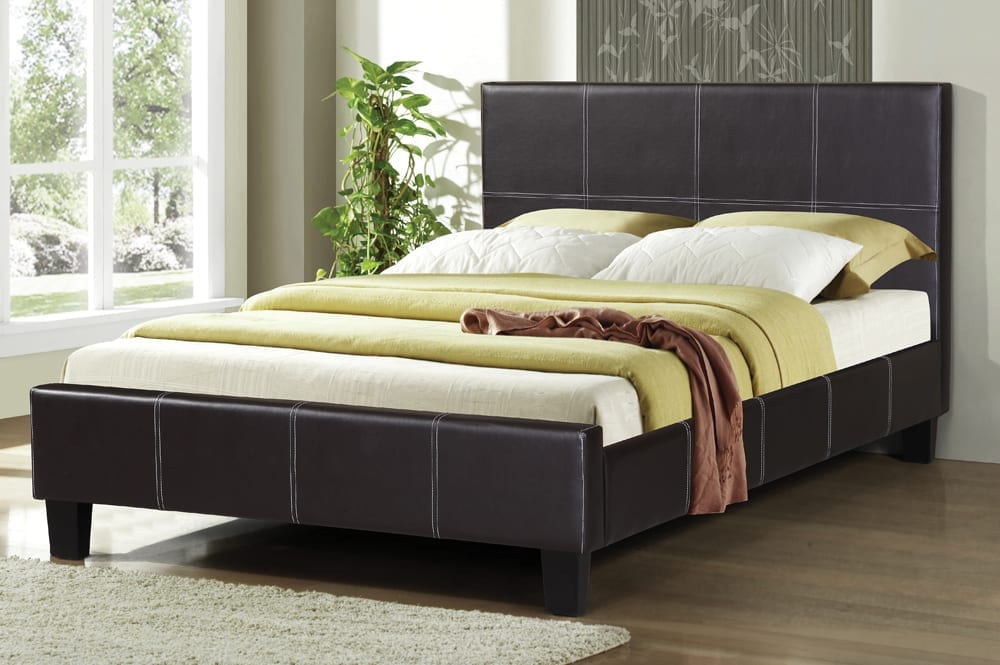 Espresso Platform Bed T-2361E