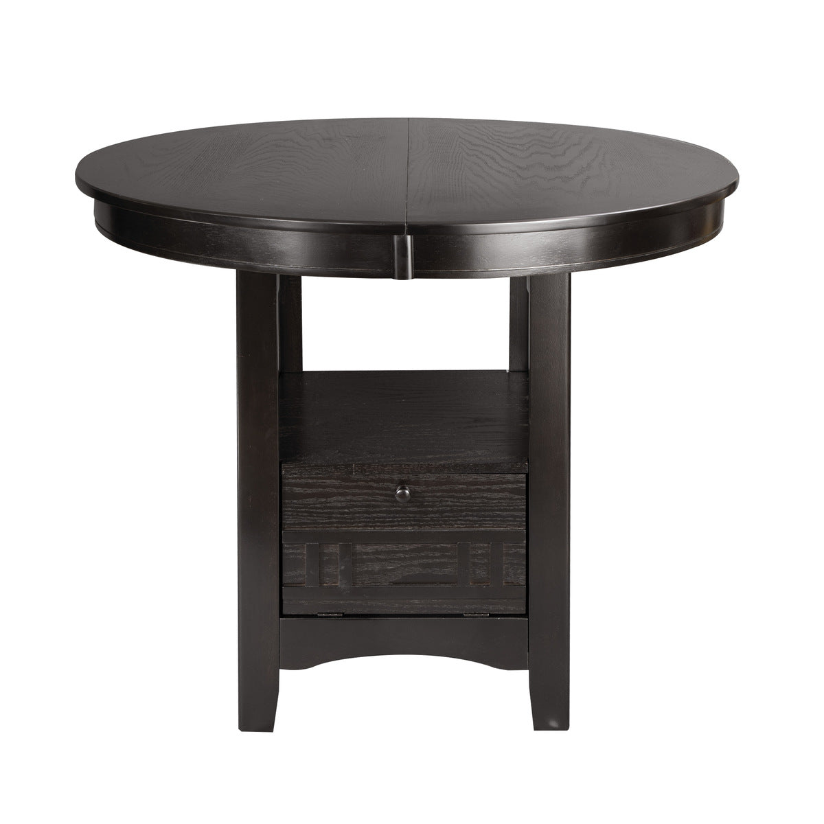 Junipero Wooden Counter Height Table With Storage 2423-36