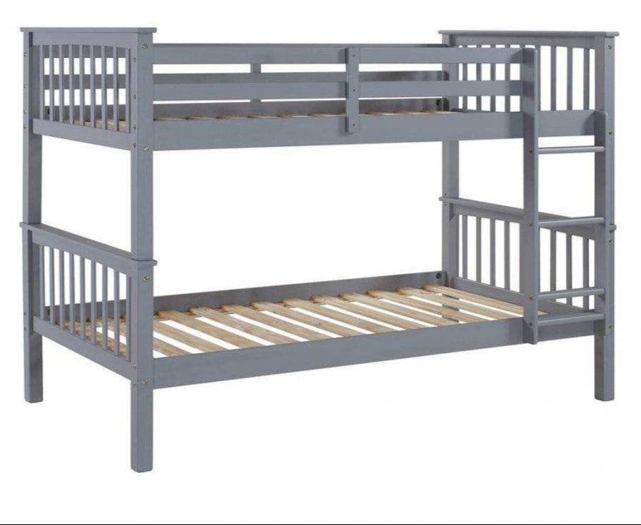 Single/ Single Bunk Bed Grey 2500G