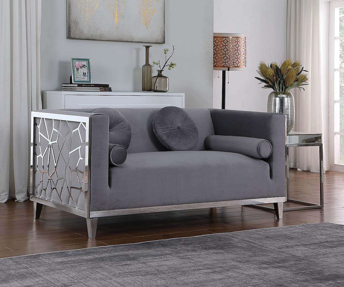 Darlene Sofa Collection Grey 23381
