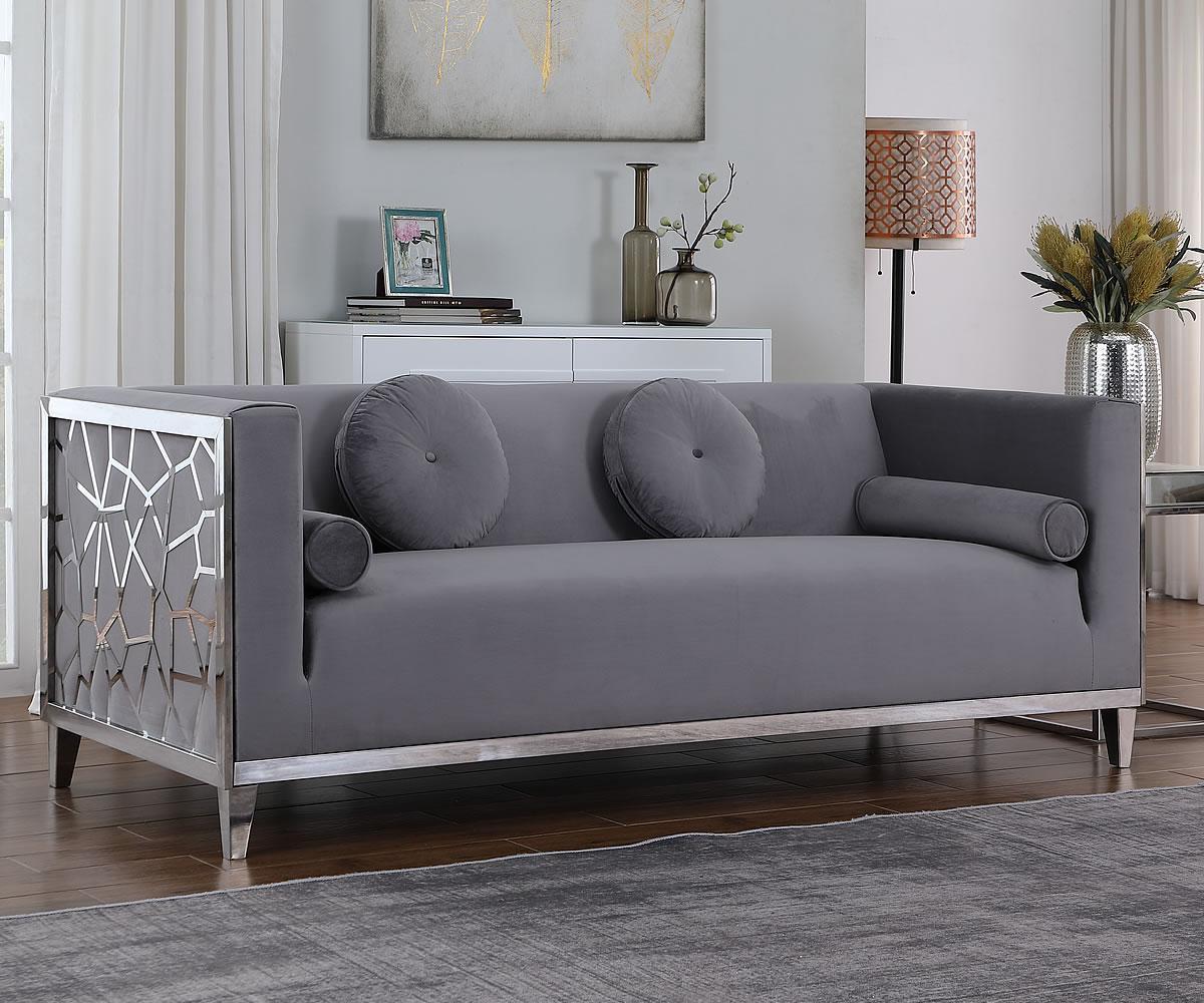 Darlene Sofa Collection Grey 23381