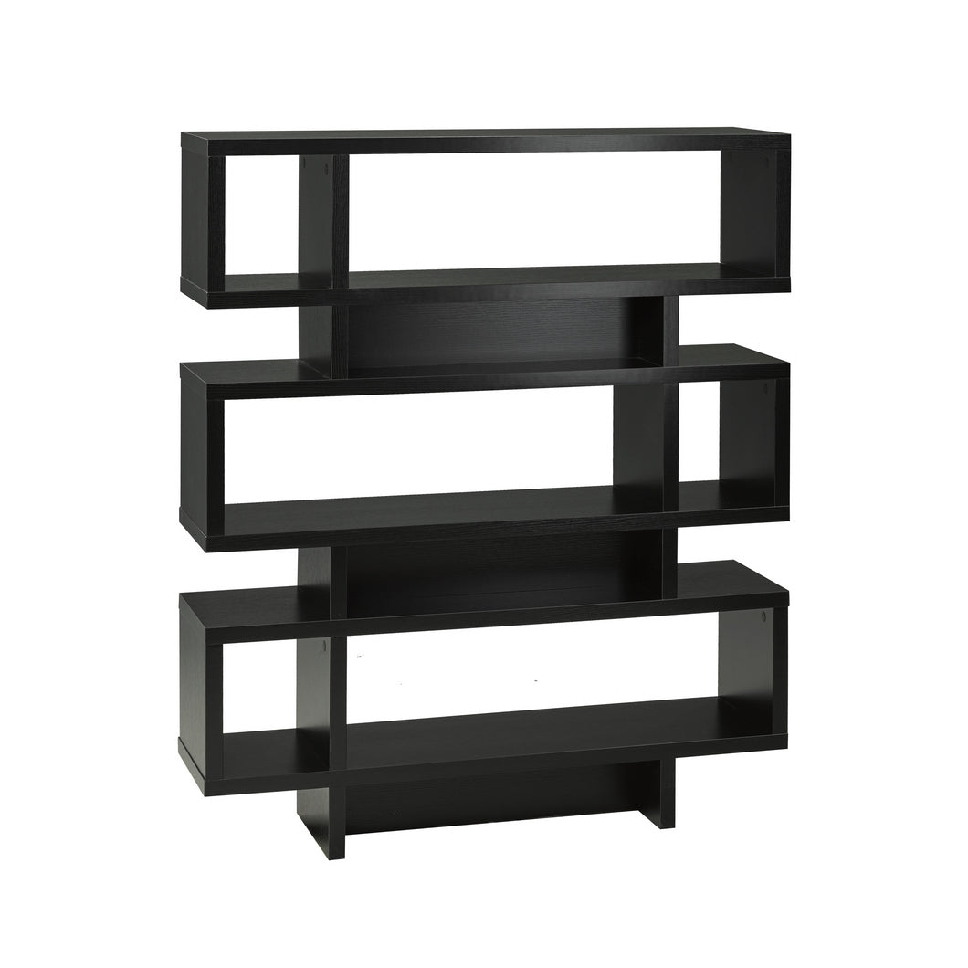 Black Contemporary Styling Multi Tier Display Shelf 18048