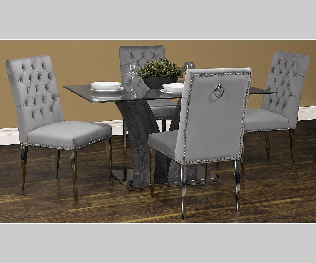 James Dining Set Grey REG321