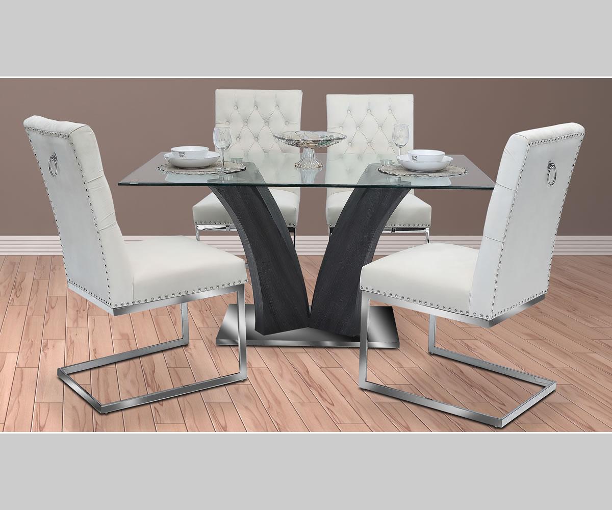 Thames 5Pc Dining Set Beige MEG321