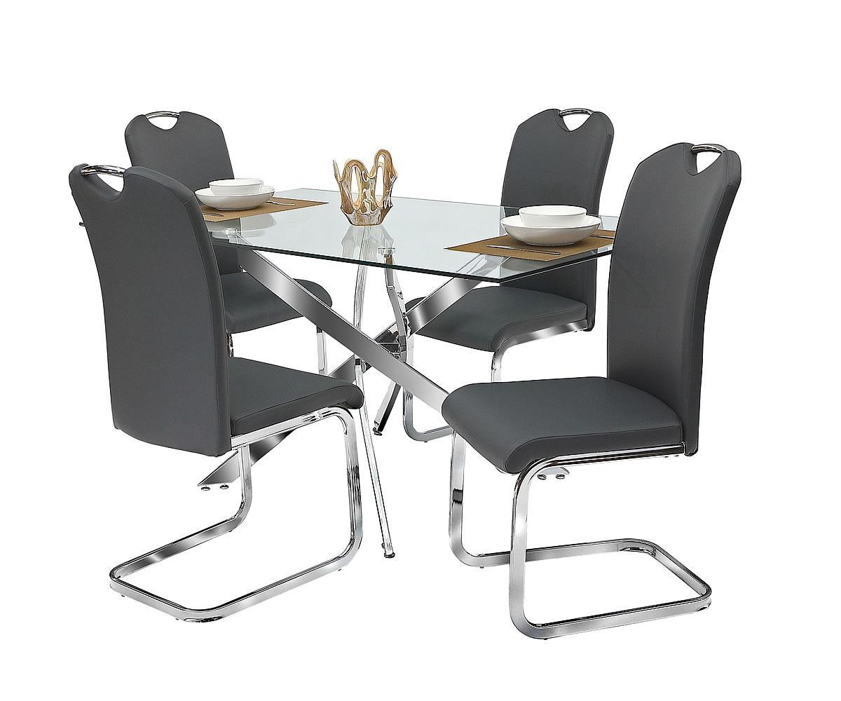 Truro Dining Set Grey LOR871