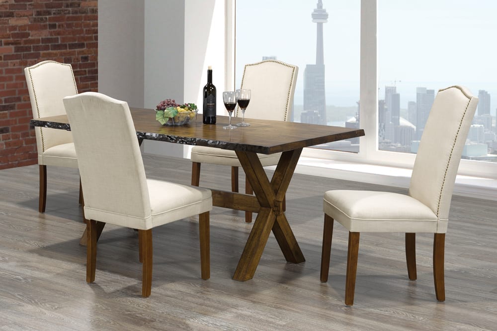 5 piece Walnut Dining Set T 3038 / T 230
