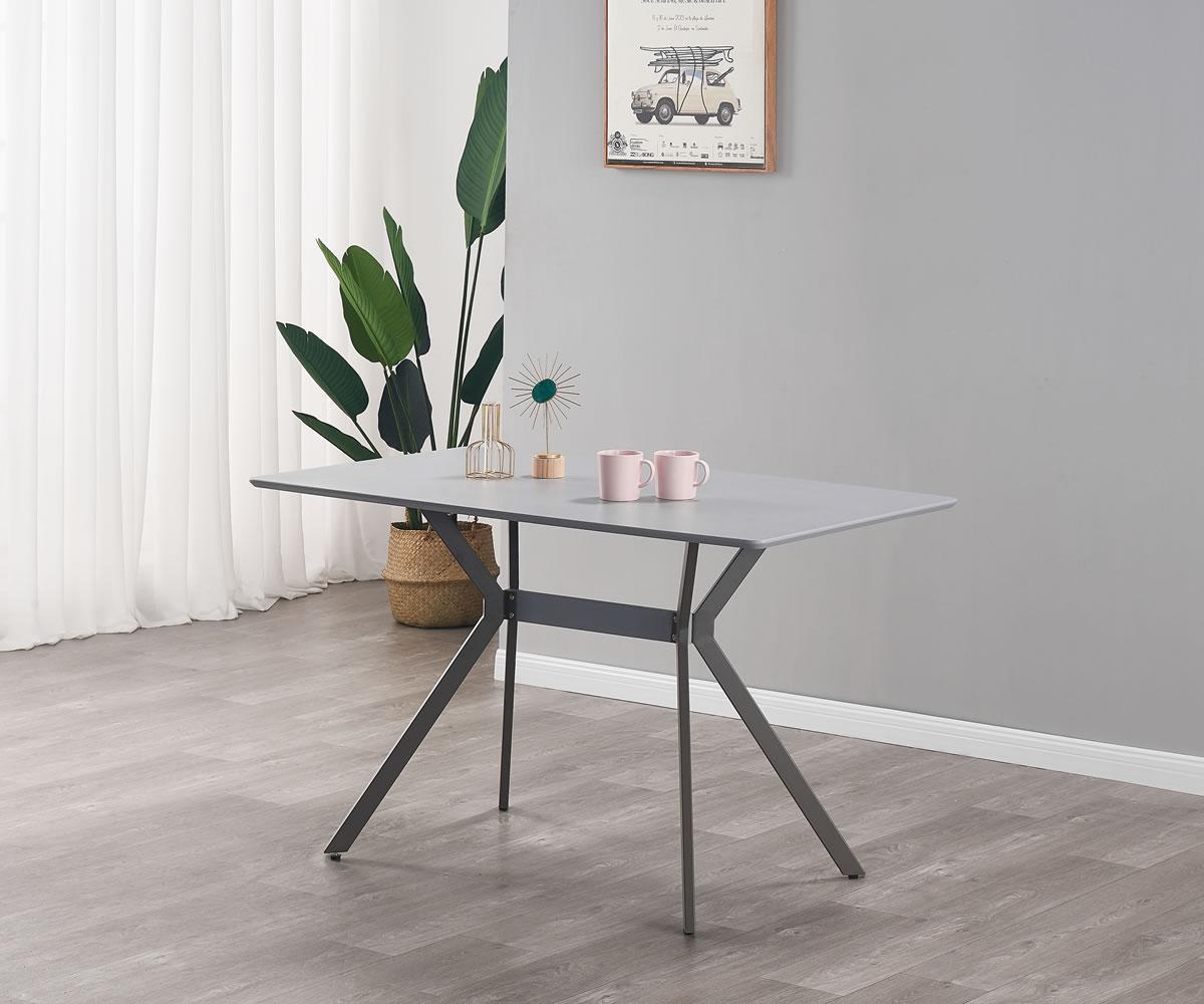 Nash 5PC Dining Set Grey 9706