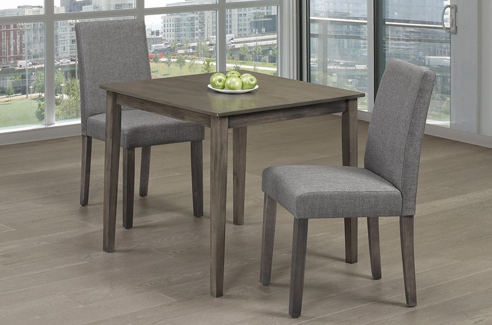 Grey Wooden Dining Table With 2 Chairs T 3115/249