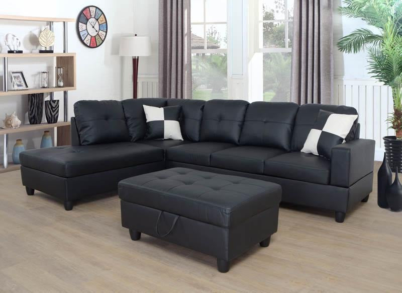 belmont sectional sofa left