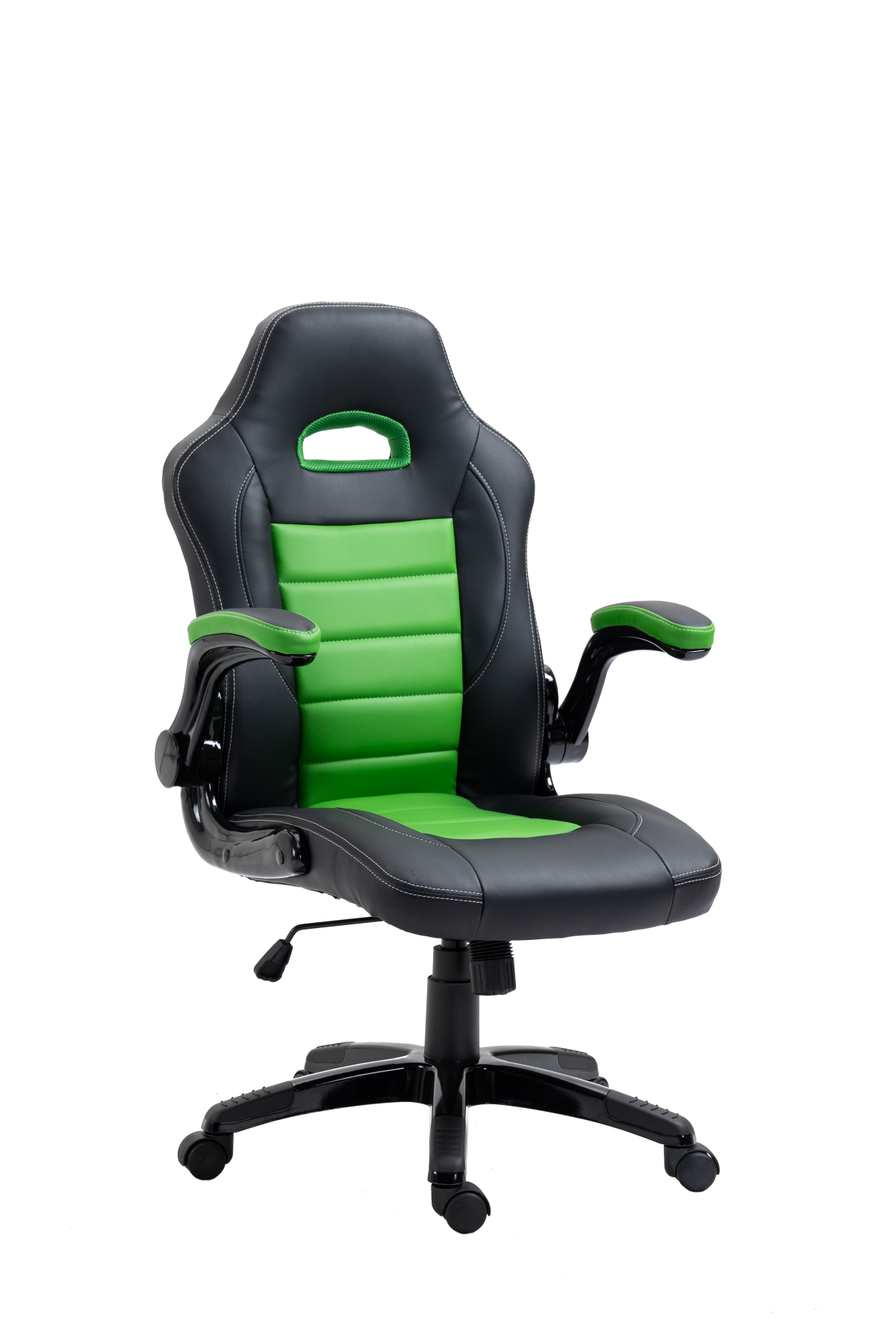 Black/Green Office Chair 3807