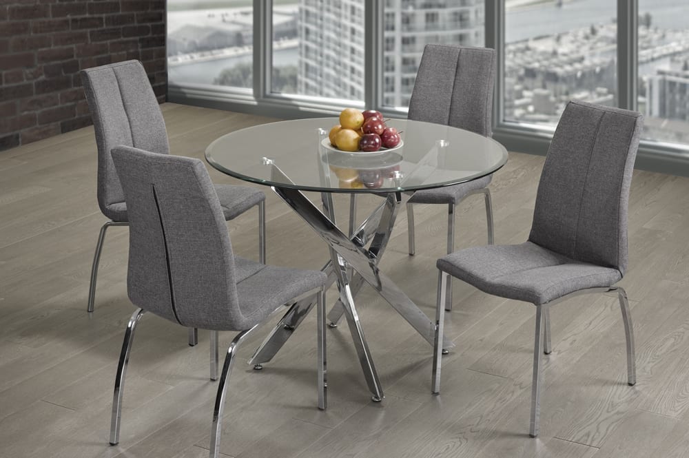 Round Glass Dining Set T3460