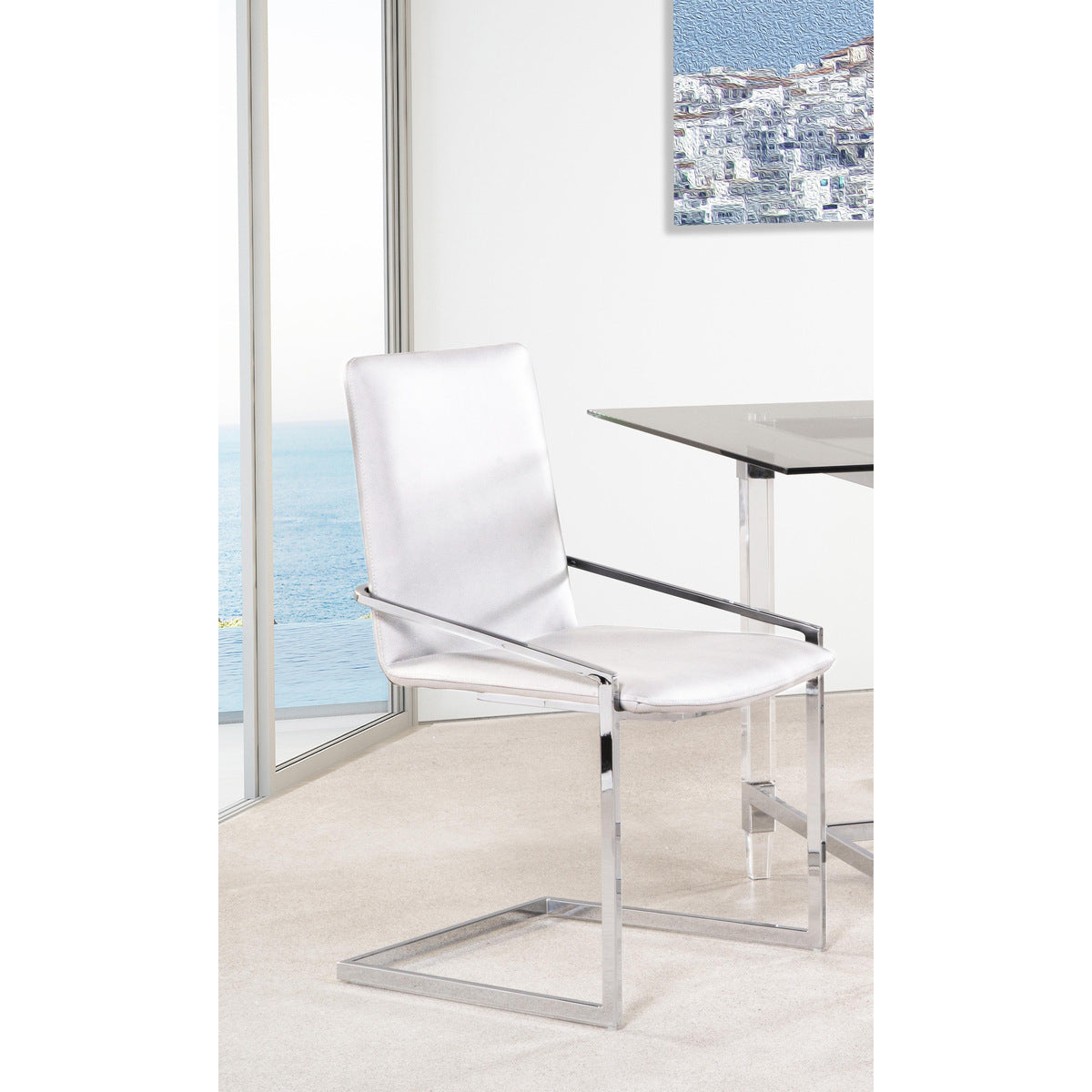 Jasmine Chair Set Of 2 - White 3656