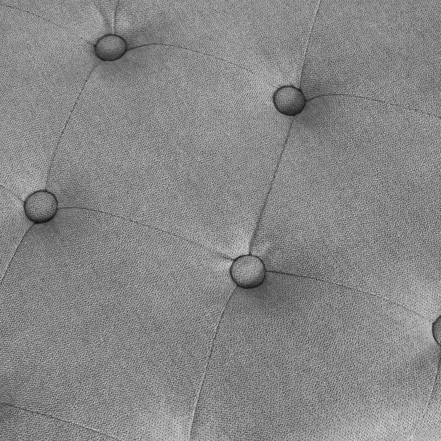 Meryl Bench in Grey and Black 401-568GRY