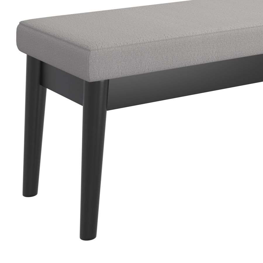 Pebble Bench in Grey and Black 401-595GY