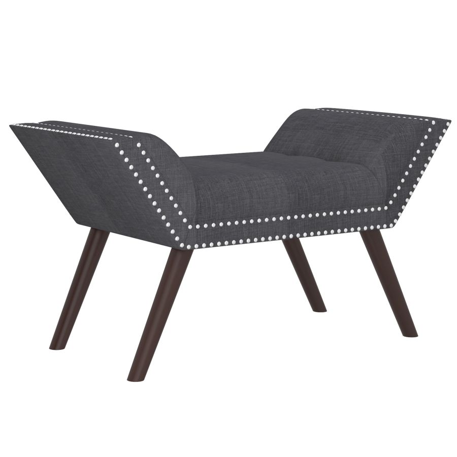 Lana Bench in Grey and Black 401-950GY