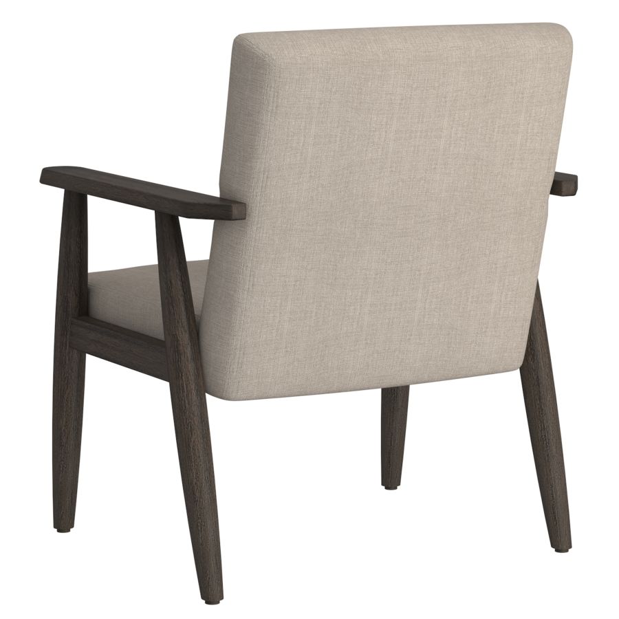 Huxly Accent Chair in Beige and Weathered Brown 403-588BG