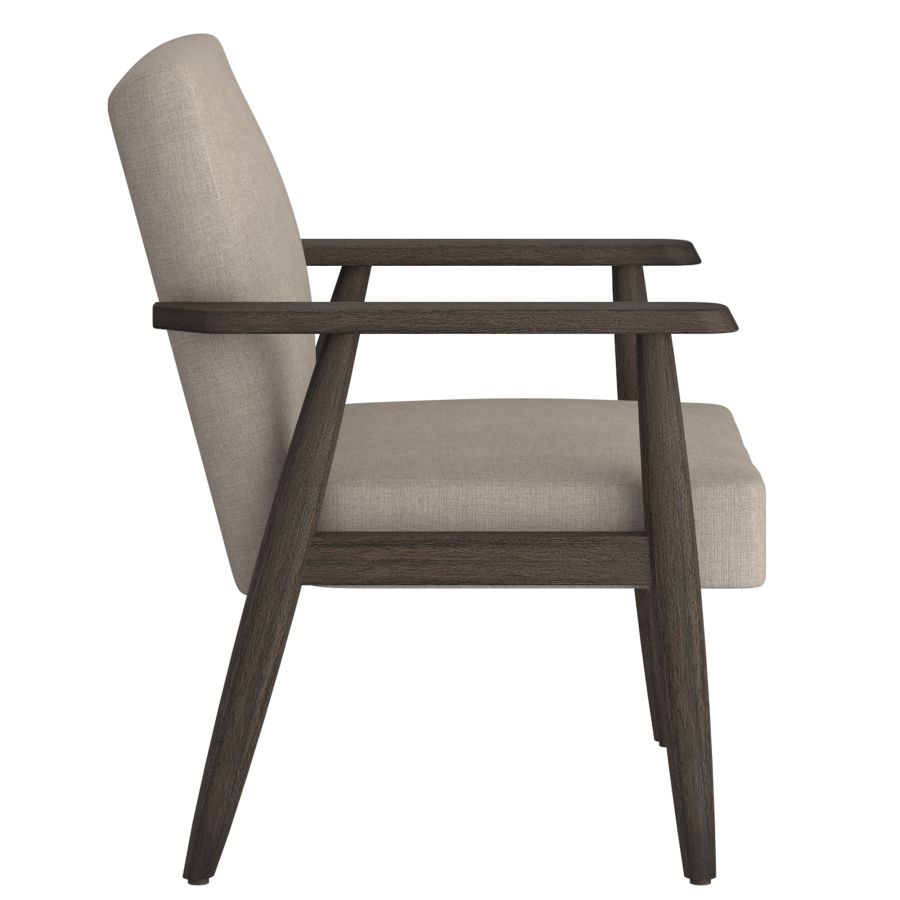 Huxly Accent Chair in Beige and Weathered Brown 403-588BG