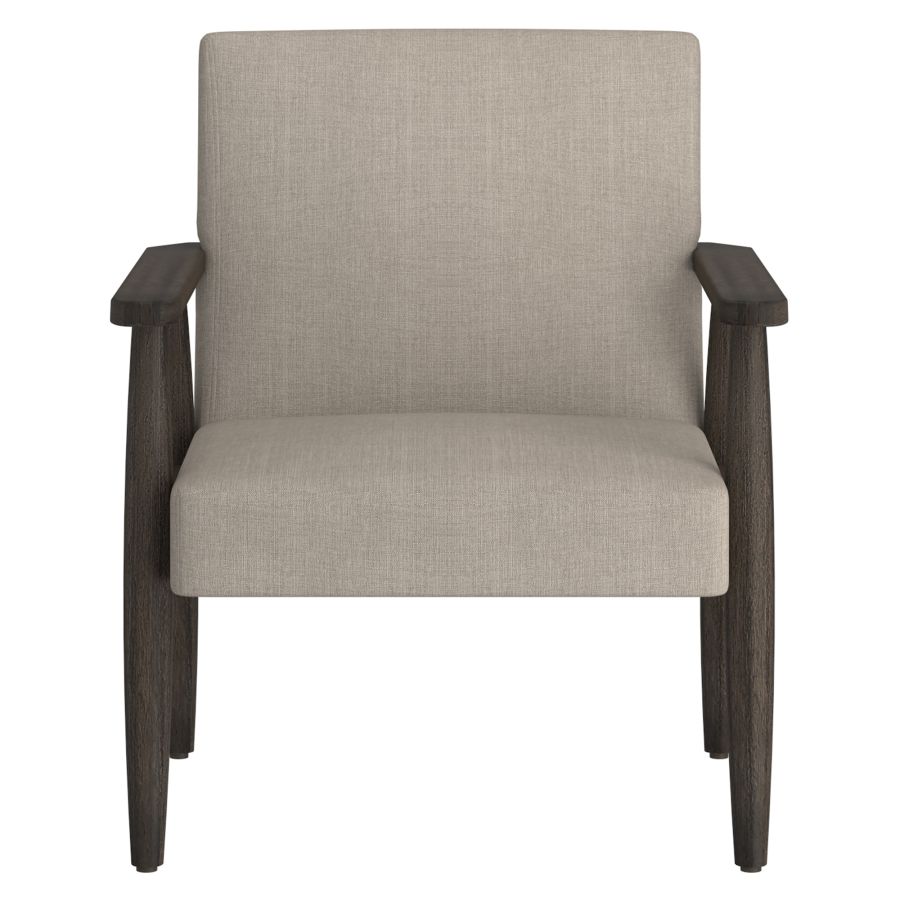Huxly Accent Chair in Beige and Weathered Brown 403-588BG