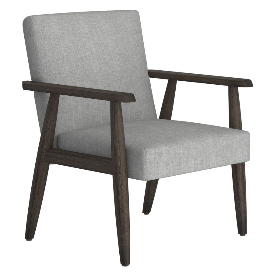 Huxly Accent Chair in Grey and Weathered Brown 403-588GY