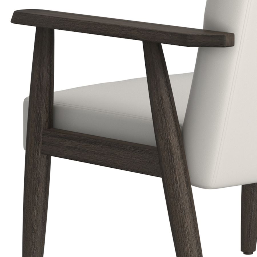 Wilder Accent Chair in Grey-Beige and Weathered Brown 403-589GB