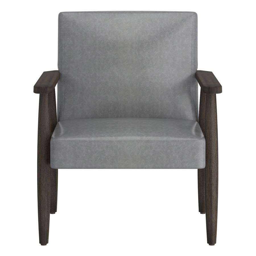 Wilder Accent Chair in Grey and Weathered Brown 403-589GY