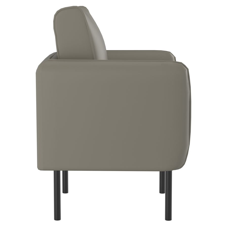 Ryker Accent Chair in Grey-Beige and Black 403-590GB