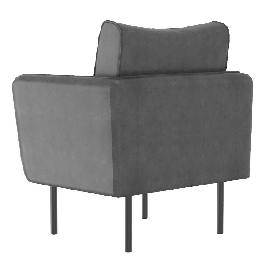 Ryker Accent Chair in Grey and Black 403-590GY