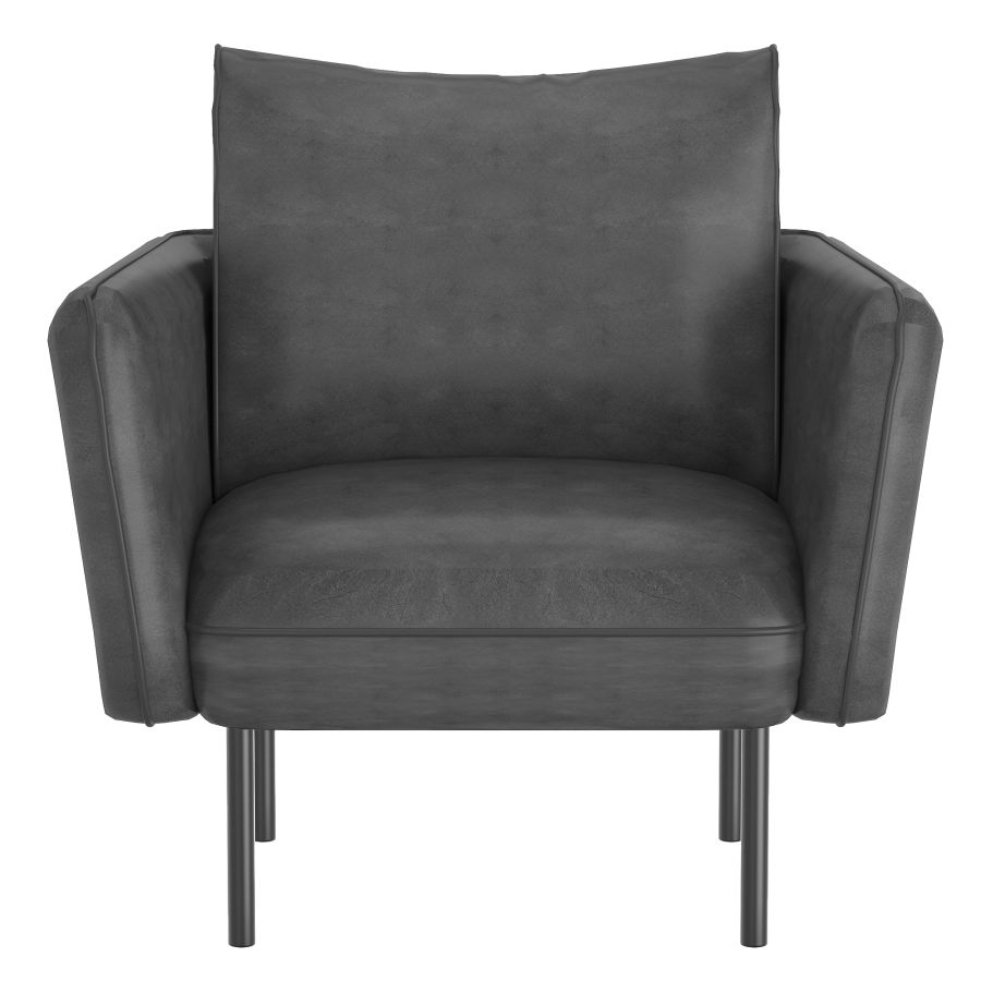 Ryker Accent Chair in Grey and Black 403-590GY