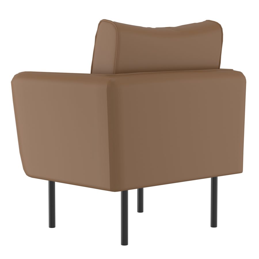 Ryker Accent Chair in Saddle and Black 403-590SD