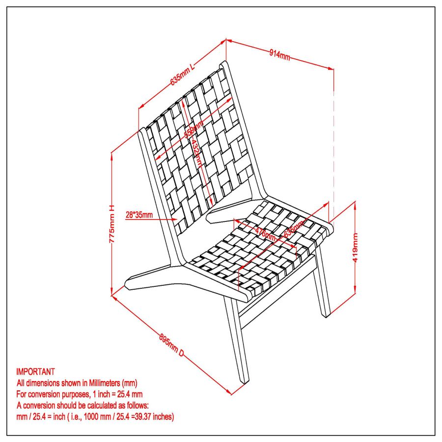 Cyrus Accent Chair in Grey and Walnut 403-626GY ( Open Box )