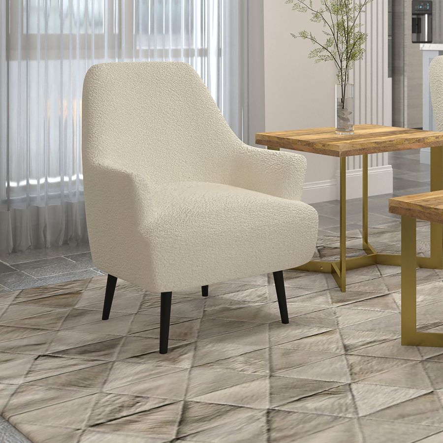 Zoey Accent Chair in Crème 403-675CM