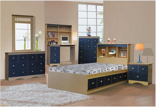Canadian Made Kids Bedroom Collection H. R. Maple & W. G. Blue 5001