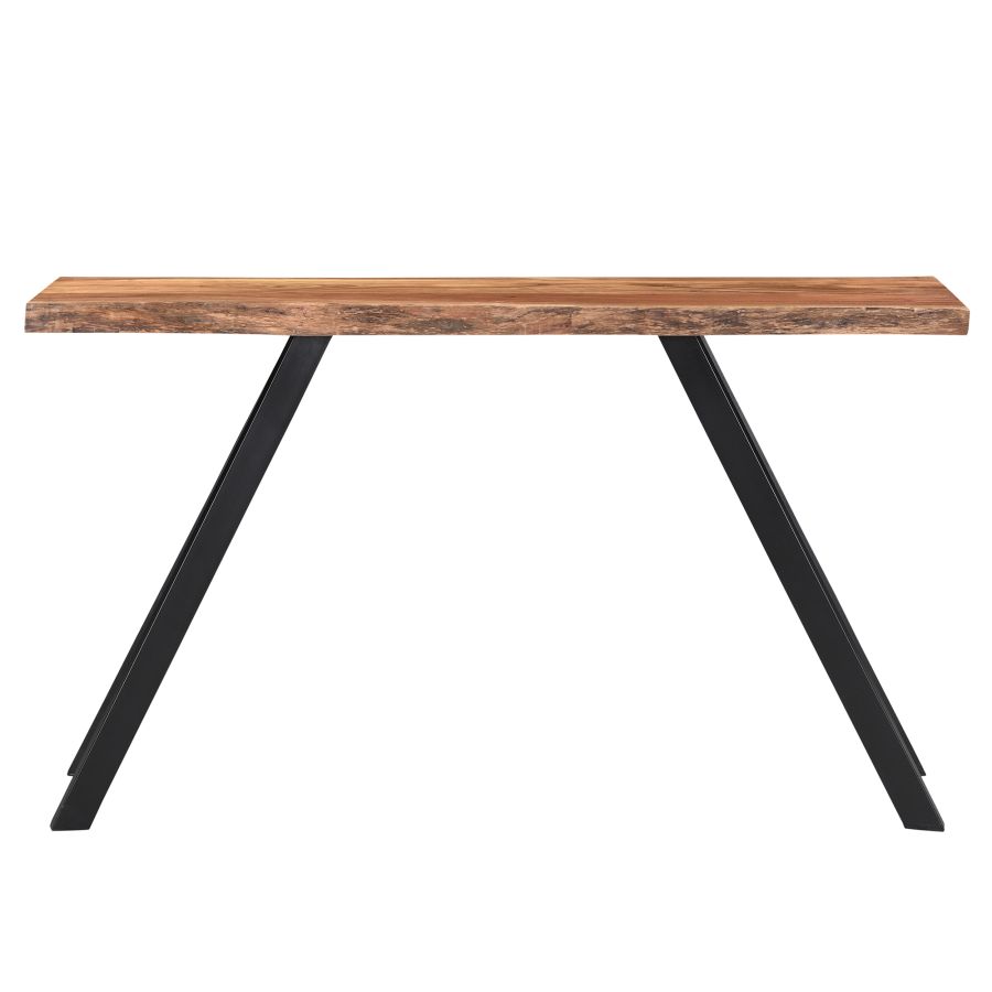 Virag Console/Desk in Natural and Black 502-571NT