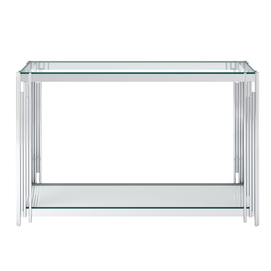 Estrel Console Table in Silver 502-630CH