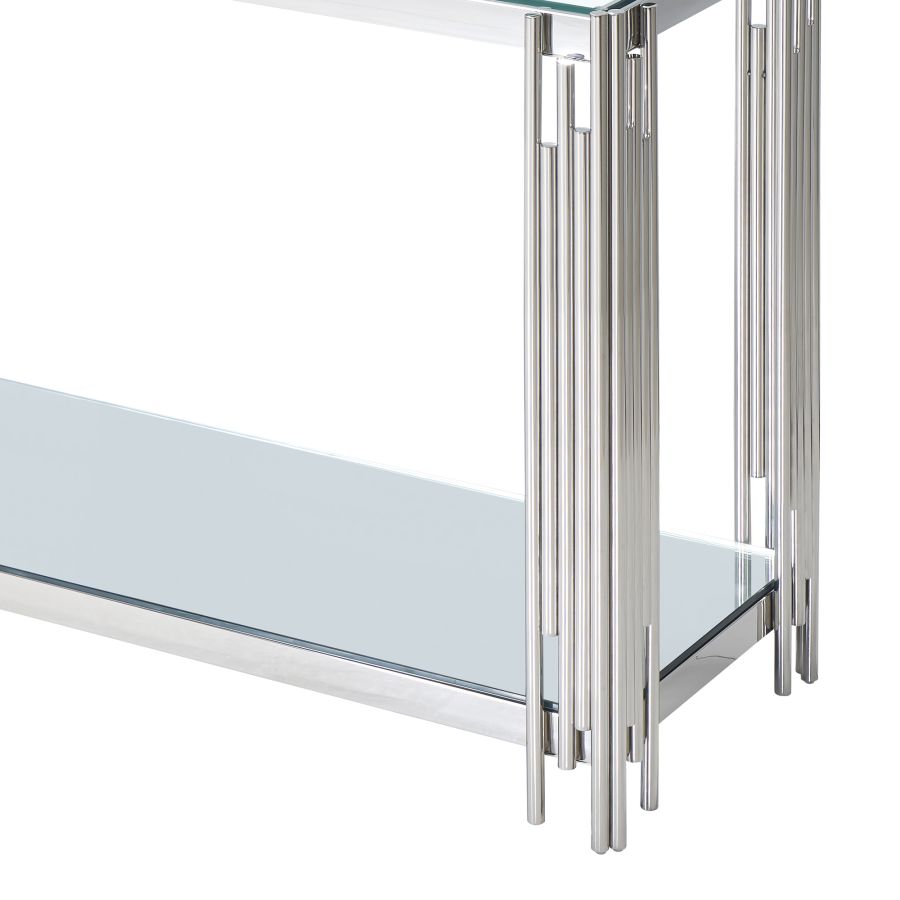 Estrel Console Table in Silver 502-630CH