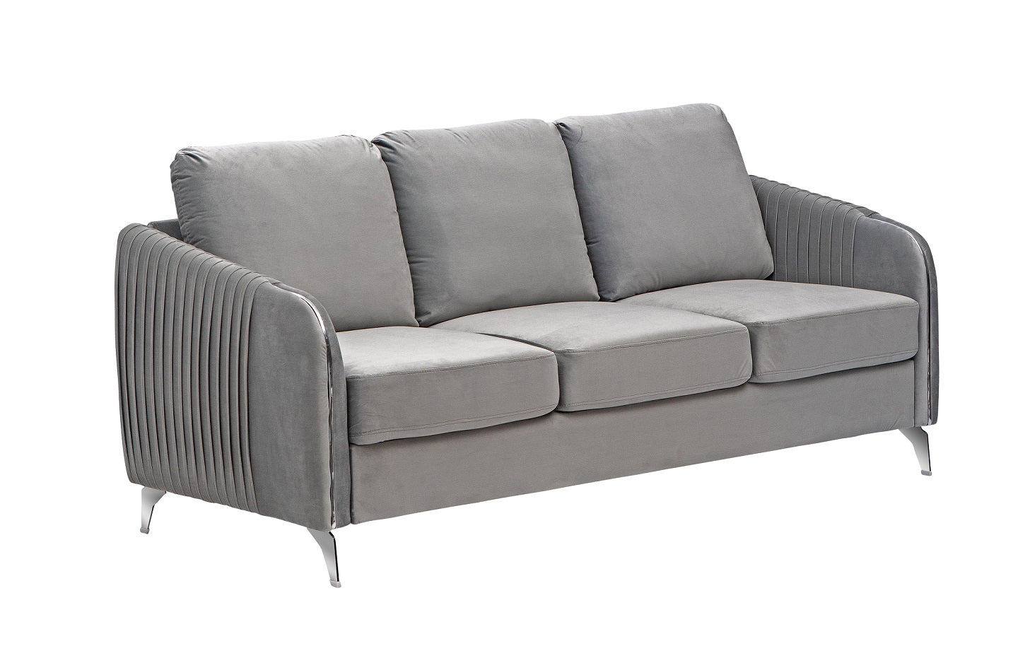 Daphne Rich Plush Velvet Sofa Collection 5185