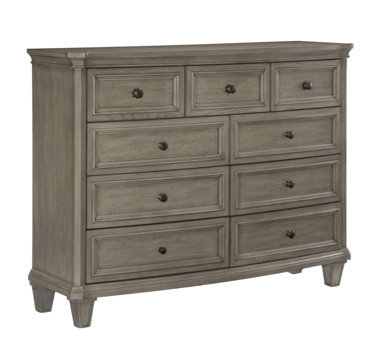 GREY WOODEN DRESSER