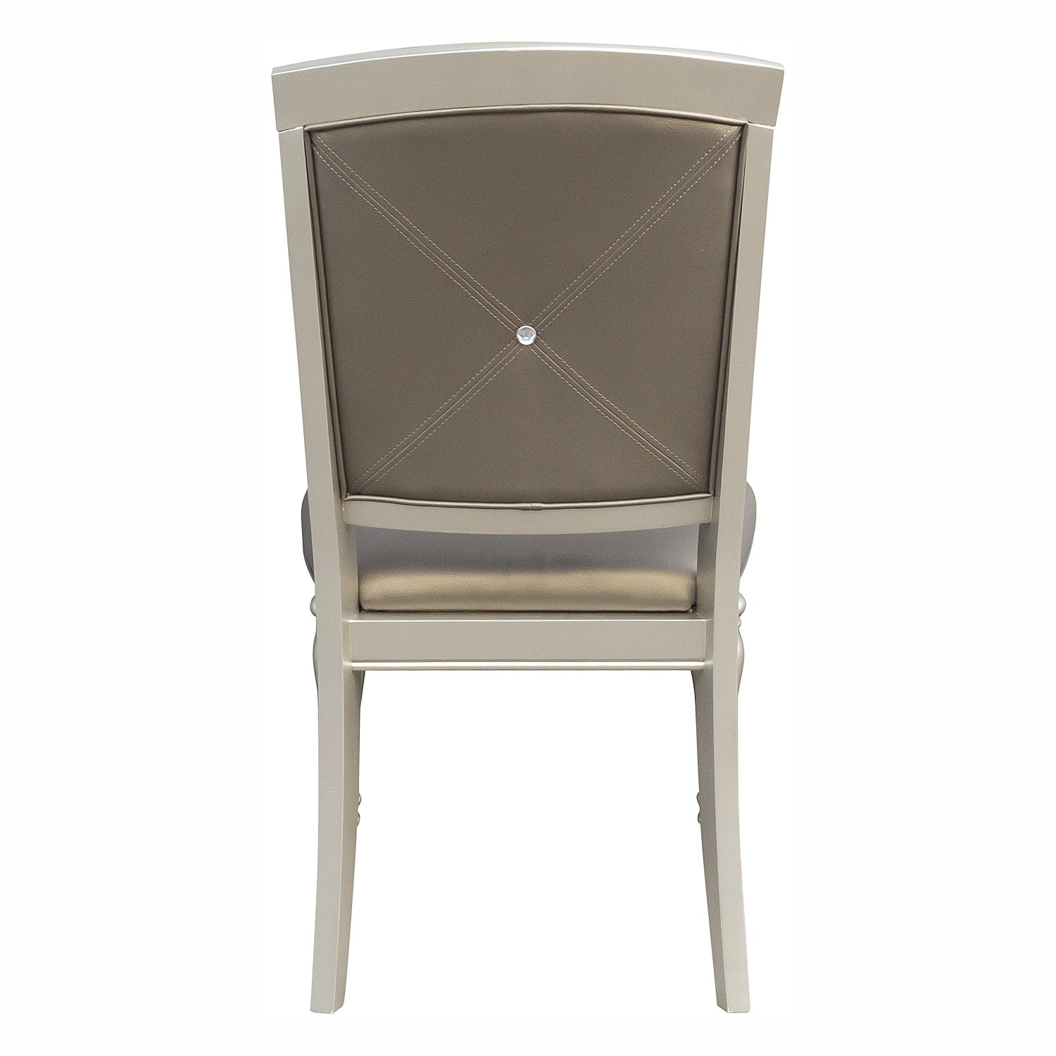 Silver Wooden Dining Chair