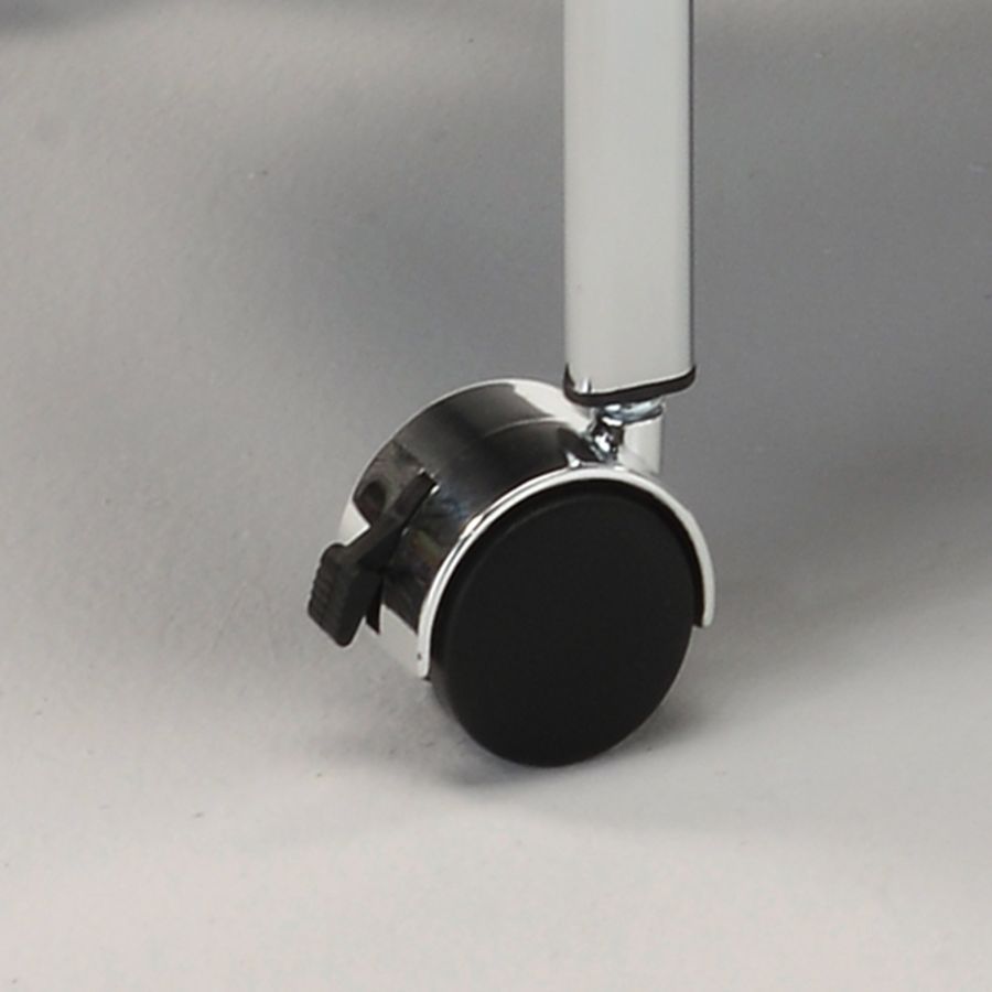 Zedd 2-Tier Bar Cart in Chrome 556-218CH